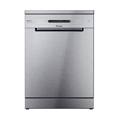Candy Rapido' Lavastoviglie a Libera Installazione 60 cm, 13 Coperti, 5 Programmi, Wi-Fi + BLE, Maxi TUB, Partenza Ritardata 3-6-9h, Motore Inverter, Classe C, 59,7 x 59,8 x 82 cm, Inox - CF 3C7L0X