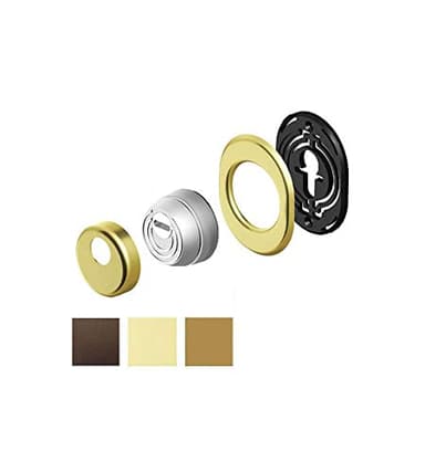 Disec Bds16D1P Serratura Defender Sferick, Bronzo, 25 mm