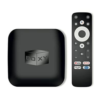 BOXY Android TV 11 Box, Lettore Multimediale, Dune HD Media Center, Netflix in 4K Dolby Vision, Atmos, VP9 profile2, HDR10+, DTS, USB 3.0, Wi-FI, Bluetooth 5
