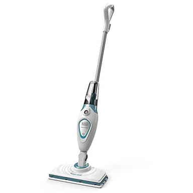 BLACK+DECKER FSM1605 Lavapavimenti a Vapore, con Panno e Tappetino di Rimessaggio, 1300 W