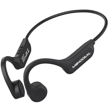 Cuffie Conduzione Ossea Open Ear Auricolari Conduzione Ossea Bluetooth 5.3 Wireless Cuffie Sport Impermeabili IPX6, Porta Ricarica Type-C, Cuffie a Conduzione Ossea per Corsa Camminata Fitness Ufficio