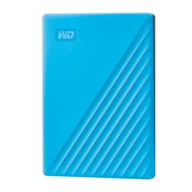 WD 2TB My Passport HDD portatile USB 3.0 con software per gestione di dispositivi, backup e protezione tramite password - funziona con PC, Xbox X, Xbox S, PS4 and PS5 -Blu