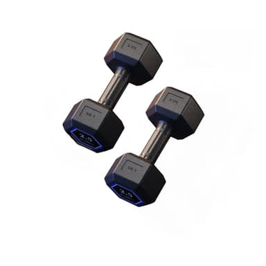 MAGIC SELECT Set di 2 Manubri da 2,5 kg in PVC E Ferro Sabbiato, Pesi da Palestra, Manubri Antiscivolo, Ideali per Allenamento di Forza E Palestra in Casa, Pesi Fitness Ergonomici.