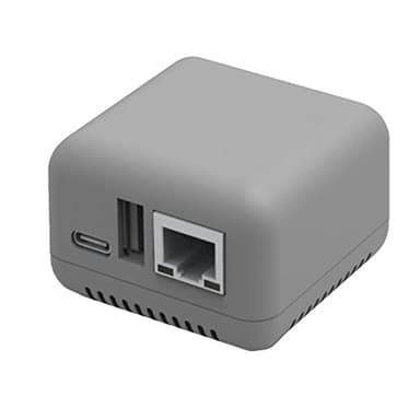 ZIRYXQ Server di Stampa di Rete con 1x 10/100 Mbps RJ-45 LAN Port WiFi Funzione di Rete USB XP 2.0 Port BT per Win Supporto Android 4.0（Spina e Cavo Dati Non Inclusi）