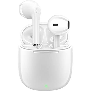 yobola Cuffie Bluetooth, Auricolari Bluetooth 5.1 con Stereo HiFi, Cuffie Wireless con Microfono, Cuffiette Bluetooth con Controllo Touch IPX5 Impermeabili sport