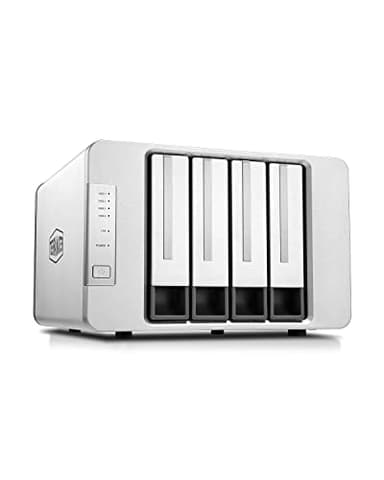 TERRAMASTER F4-423 NAS ad Alte Prestazioni a 4 Alloggiamenti per SMB con CPU Quad-core N5095, Memoria DDR4 da 4 GB, 2 Porte 2,5 GbE, Server di Archiviazione di Rete (Senza Disco)