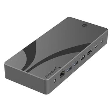 SABRENT Docking Station Thunderbolt 4, Porte TB4, 8K/4K, Compatibilità USB4 & TB3, DP 1.4, HDMI 2.1, USB-C/USB-A, Gigabit Ethernet, Audio Jack, Lettore Schede SD/TF, Windows/macOS/Linux (DS-T4MF)