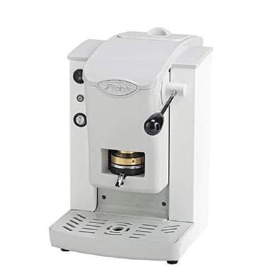FABER SLOT PLAST Macchina da Caffè a Cialde ESE 44 MM Colore BIANCO/GRIGIO