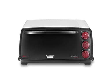 De'Longhi EO14902.W Sfornatutto Forno Elettrico, 14 litri, 1400 W, Nero/Bianco