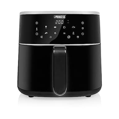 Princess Aerofryer digitale 6 L – Touchscreen digitale LED – 1500 W – 8 programmi – Una cottura più salutare – senza Oli – Nero – 182244
