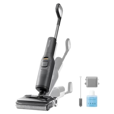 roborock F25 ALT aspirapolvere e lavapavimenti senza fili 20.000 Pa, modulo di lavaggio intelligente, ruote assistite IA, asciugatura rapida a 90 °C, autopulizia con acqua calda.