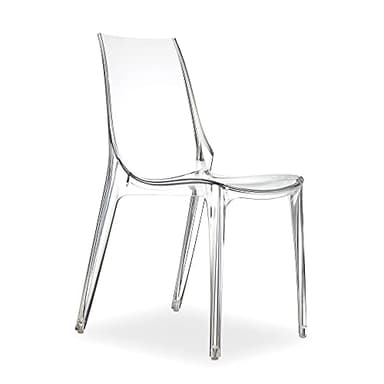 Scab Set 2 Vanity Chair Trasparente