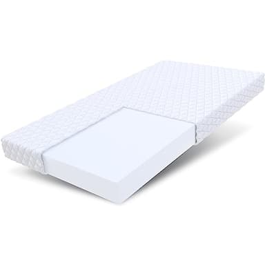 FDM ALTO Materasso Matrimoniale 80x200 cm Schiuma di Memoria Alto 12 cm Grado di Rigidità H2 Materasso a Due Lati 7 Zone di Comfort Rivestimento Lavabile OEKO-TEX Anallergic