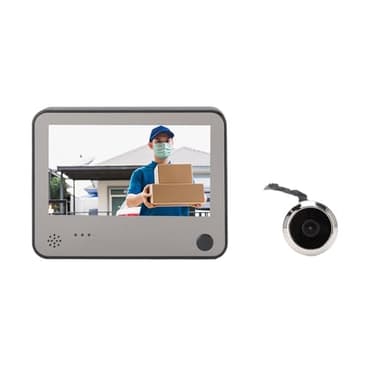 Telecamera Spioncino per Porta, Schermo IPS da 4,3 Grandangolo 120° WIFI Visore Digitale Spioncino IR Visione Notturna Rilevamento Movimento Telecamera Elettronica Cat Eye