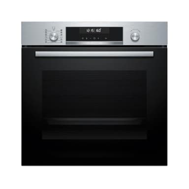 Bosch - Forno Multifunzione Pirolitico, Serie 6, 60 cm. di larghezza, AirFry, 3D Hotair, Acciaio, HBG578ES3