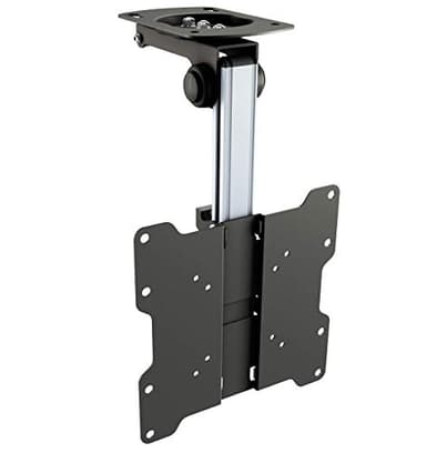 RICOO Supporto TV soffitto D0122 Girevole Pieghevole Televisore 13”-33” 33-84 cm Staffa universale Televisione LED LCD Curvo VESA 75 x 75-200 x 200