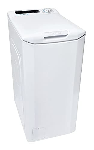 Candy Smart CSTG 28TE/1-11 Lavatrice a Carica dall'Alto, 8 Kg, 1200 Giri, Connettività NFC, Rilevatore Kg, Cicli Rapidi, 41x60x86cm, Classe F, Bianco