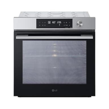 LG InstaView WSED7612S Forno da Incasso Multifunzione, Classe A+, 76L, 300°C Air Fry, Sous Vide, Modalità Pizza, Sistema ProBake Convection, EasyClean, Pirolisi, WiFi, Isolamento 4 Vetri, Nero
