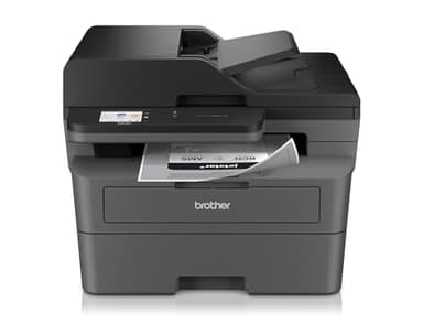 Brother DCPL2665DW Stampante Multifunzione Laser Monocromatica 3 in 1, 34 ppm, Stampa Fronte Retro Automatica, Display Touchscreen da 6.8 cm, Colore Nero