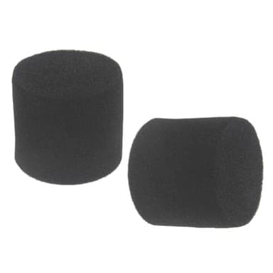 Gbloodst 2 tappi in spugna per tubi porta altoparlante, tubi Bass Reflex, griglie di ventilazione del woofer 'altoparlante, migliora la fase dei , 63 x 60 mm
