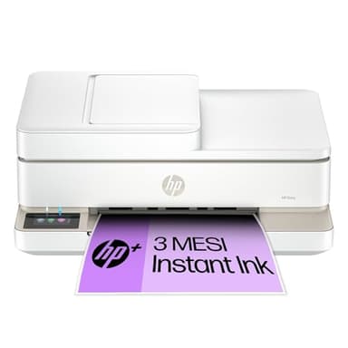 HP Envy 6520e 714N9B, Stampante Multifunzione a Getto d'Inchiostro A4 a Colori, Stampa Fronte e Retro Automatica, Fino a 10 ppm, Wi-Fi, ADF, Fax, 3 Mesi di Inchiostro Instant Ink Inclusi, Portobello