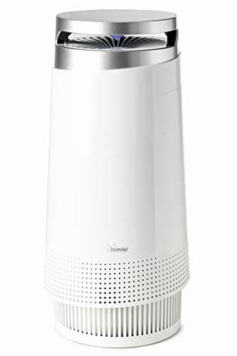 Bimar PA97VPurificatore Aria, Elevata Purificazione, Filtro HEPA, Ionizzatore, Super Silenzioso, Casa, Elimina Polvere, Allergie, Odori, Fumo, Acari, Batteri, Peli Animali, Polline (PA97)