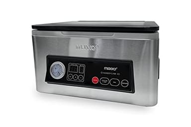 Maxxo VM ChamberLine 40 - Macchina sottovuoto professionale da 4 l, 72 l/min e 30 sacchetti per sottovuoto
