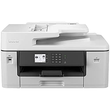Brother MFCJ6540DW Stampante multifunzione inkjet a colori full A3, Scansione, copia e fax A3, Connettività cablata e wireless, Alimentatore automatico documenti (ADF) A3, Touchscreen a colori 6.8 cm