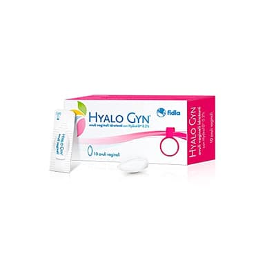 Hyalo Gyn – Ovuli Vaginali Contro la Secchezza Vaginale |10 Ovuli | Tecnologia Hydeal-D® 0,2% a Base di Acido Ialuronico | 1 Somministrazione Ogni 3 Giorni