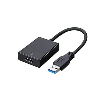 SZJUNXIAO Adattatore USB a HDMI, Adattatore da USB a HDMI USB 3.0/2.0 a HDMI HD 1080P Cavo Convertitore Audio Video per PC Laptop Proiettore HDTV Compatibile con Windows XP/10/8.1/8/7