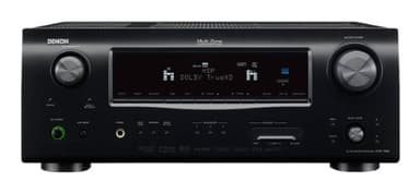 Denon AVR 1909 7.1 - Ricevitore AV (HDMI, 90 Watt), colore: Nero