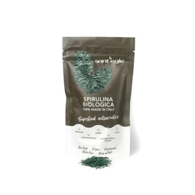 Sant'Egle Spirulina Biologica Croccante 100gr, 100% made in Italy