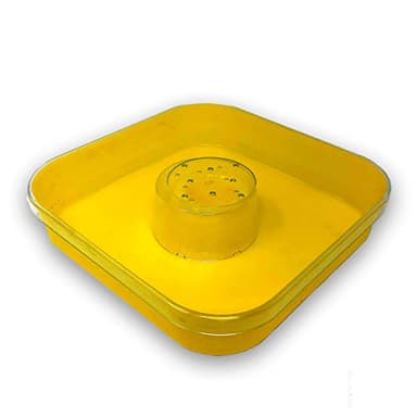 Agraria Ughetto Apicoltura NUTRITORE per API Quadro in plastica da 2 Litri - Stock 5 Pezzi - Made in Italy