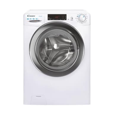 Candy Smart CSS4127TWR3/1-11, Lavatrice a carica frontale, 7 KG, Classe C, 1200 giri, 79 dB, Partenza Ritardata, 16 + 1 programmi, Bianco, AxLxP 85x60x45 cm