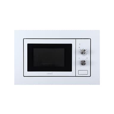 CATA MMA 20 WH Microonde Incassato Bianco Interno in Acciaio Inossidabile Installazione su Mobile Alto 5 Livelli di Potenza Grill da 1000 W Con Timer Capacità 20L Larghezza 60 cm