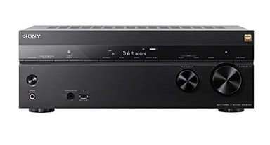 Sony STR-DN1080 Sintoamplificatore 7.2 canali Dolby Atmos, 4K HDR, Hi-Res Audio, Wi-Fi, Bluetooth, NFC, Multi-room, pulsanti Music Service dedicati, compatibilità con Airplay e Google Cast, Nero
