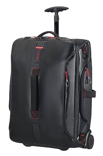 Samsonite Paradiver Light - Duffle con rulli 55/20 rigorosa, 55 cm, 48.5 L, Nero (Black)