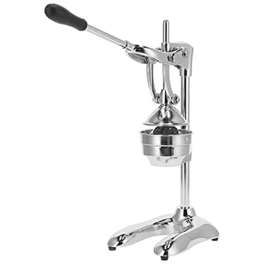 Spremiagrumi manuale commerciale, in acciaio inox, spremuto a mano, professionale, accessorio da cucina per la casa, 24,9 x 20,1 x 49 cm