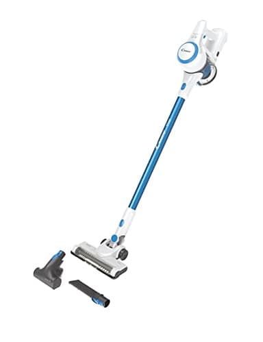 Hoover Candy Viva CVIVA20 011 Scopa Elettrica Senza Fili, Senza Sacco, 0,7 L, Ciclonica, Mini Turbo Spazzola, Autonomia 35 Min, Bianco