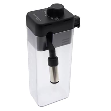 De'Longhi DLSC031 Caraffa Montalatte Caffè, Design Elegante, Capacità 500ml, In Acciaio Inox, Adatta a Macchine da Caffè Automatiche