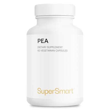 PEA (Palmitoiletanolamide) 1200 mg al giorno - Azione antinfiammatoria - Equilibrio biochimico naturale - 400 mg di OptiPEA© per capsula - Olio di palma sostenibile certificato - Vegano - Supersmart