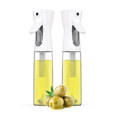 ActivoTex Spruzzatore Olio. Spruzzino Friggitrice ad Aria. 300 ml 2 unità Vaporizzatore da Cucina. Spray Olio Evo. Nebulizzatore Alimentare per Alimenti