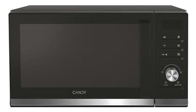 Candy Moderna Forno a Microonde con Grill, 20 Litri, 700W, 40 Programmi, 6 Livelli di Potenza, Funzioni Defrost e Autoclean, App hOn, Libera Installazione, 45,2 x 35,7 x 26,2 cm, Nero - CMGA20TNDB