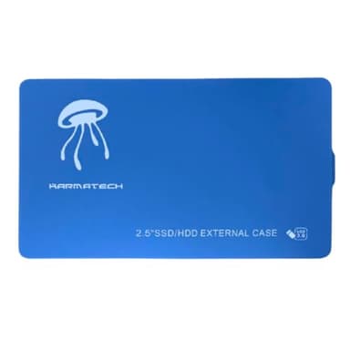 KARMATECH Hard Disk Esterno, Disco Rigido Esterno Portatile 2.5, USB 3.0, 500 GB, Blu (500 GB) (Ricondizionato)
