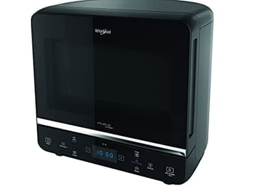 Whirlpool MAX 49 MB forno a microonde + Grill, 13 litri, con vaporiera, griglia alta, piatto Crisp + maniglia