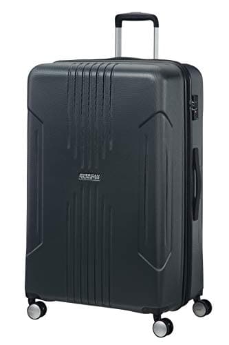 American Tourister Tracklite turistico americano - spinner grande caso espandibile, 78 cm, 120L, ardesia scura