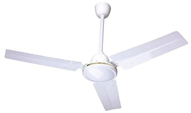 Ardes AR5A90 Ventilatore Da Soffitto Senza Luce 3 Pale- Ventilatore Da Soffitto con Pale Metalliche - Ventilatore 3 Velocità, Comando a Muro e Diametro 90cm - Ventilatore 100% Affidabile