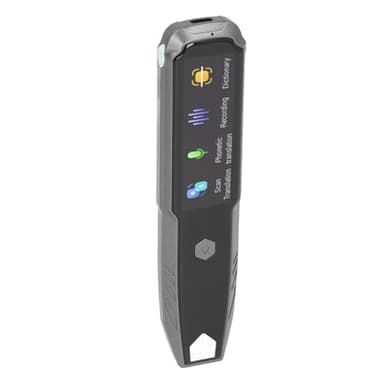 Penna Smart Scan, Penna Dizionario per Scansione Multilingue con Display LCD da 2,22 Pollici, Penna di Traduzione Bidirezionale in 112 Lingue Online e Offline