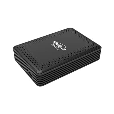 DIGIQUEST Decoder tivùsat RetroTV MICROSAT, DVB-S2 HEVC H265 |AUTOINSTALLANTE | Telecomando 2in1 | SIMcard Tivùsat inclusa | Funzione di registrazione attivabile | Dispositivo abilitato ai canali DAZN