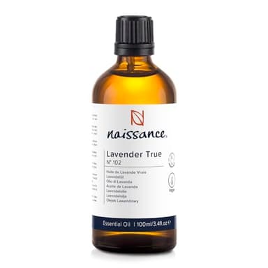 Naissance Olio Essenziale di Lavanda Vera – 100ml – Puro al 100%, Naturale, Non Diluito – Per Aromaterapia Diffusore e Massaggio Aroma, Rilassante e Rinvigorente – Vegano, Cruelty Free, Senza OGM